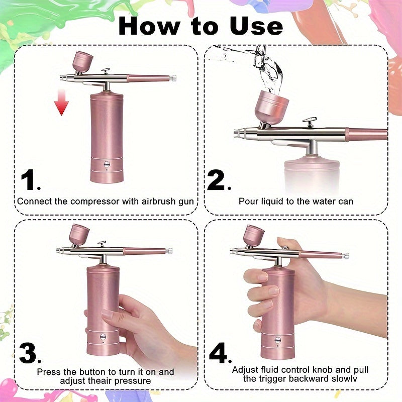 Rechargeable Handheld Spray Gun with USB Charging