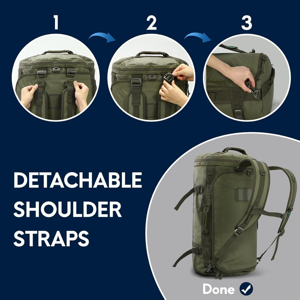 Large Duffle Backpack Bag for Men Travel