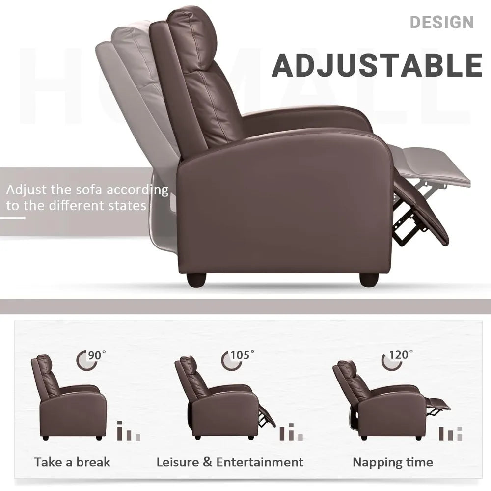 Recliners Home Theater Seating with Lumbar Support - Heidi Ho Your Wellness Pro
