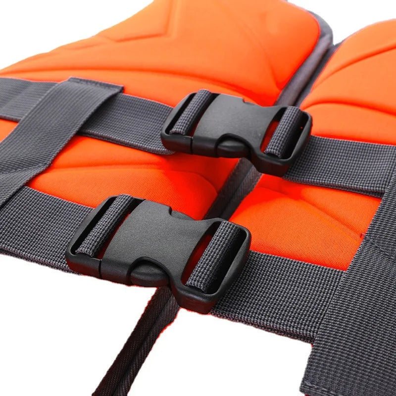 Neoprene Safety Vest Rescue Boats Life Jacket . - Heidi Ho Your Wellness Pro