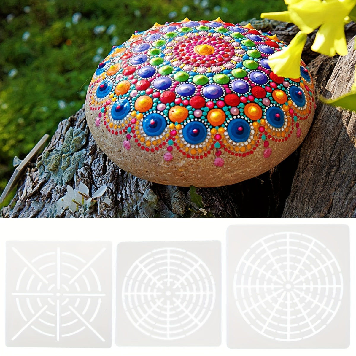 Mandala Dotting Tools Rock Painting Kits - Heidi Ho Your Wellness Pro