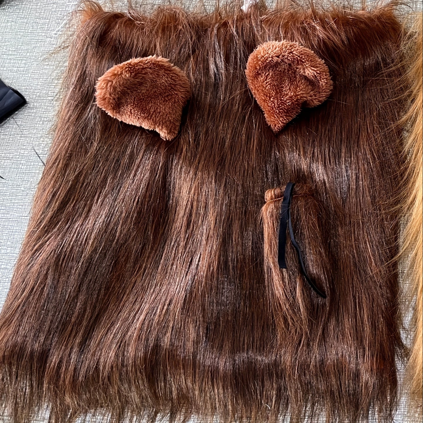 1pc Realistic Lion Mane Costume