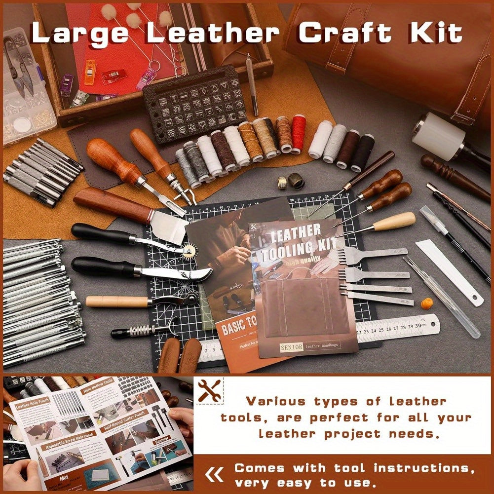 Complete Leather Crafting Kit