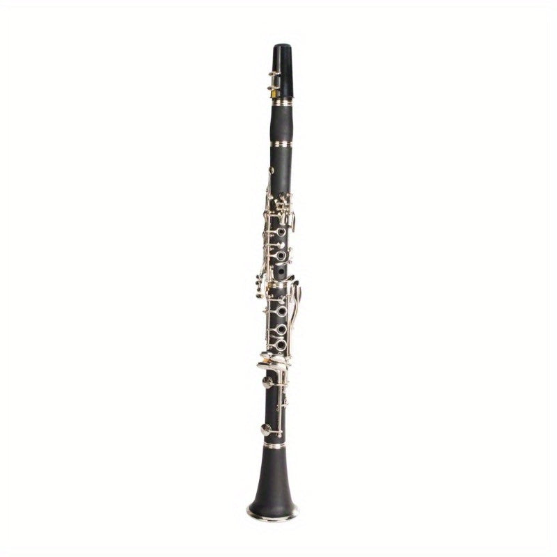 Black Student Mid-range Flat B Tone Clarinet Set - Heidi Ho Your Wellness Pro