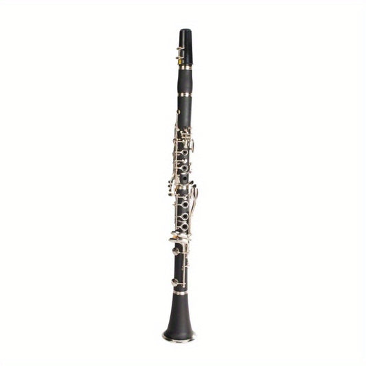 Black Student Mid-range Flat B Tone Clarinet Set - Heidi Ho Your Wellness Pro