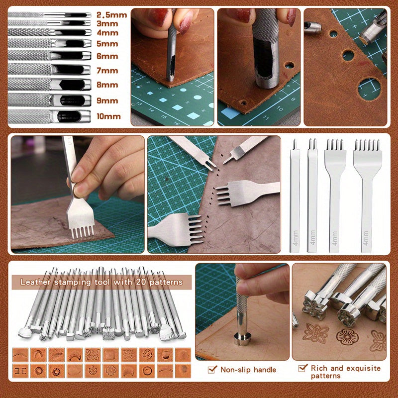 High Quality Professional Leather Tooling Kit