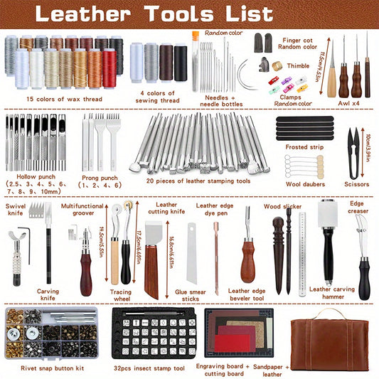 High Quality Professional Leather Tooling Kit