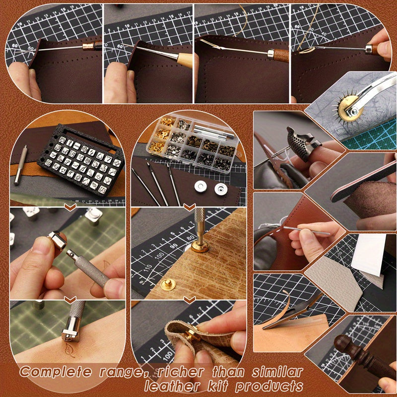 High Quality Professional Leather Tooling Kit