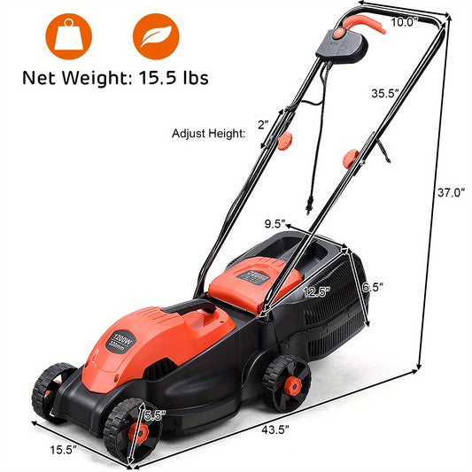 MAXMASS 12 Amp Electric Lawn Mower