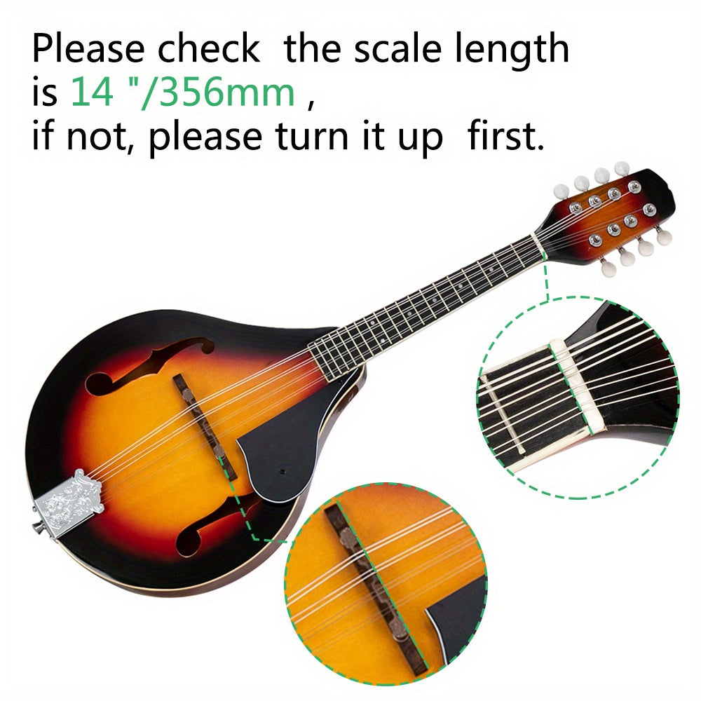 A Style Elegant Mandolin with Guard Board Sunset