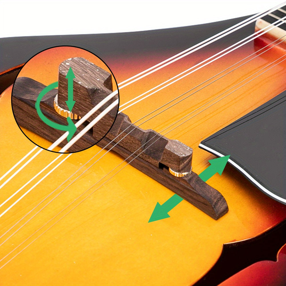 A Style Elegant Mandolin with Guard Board Sunset