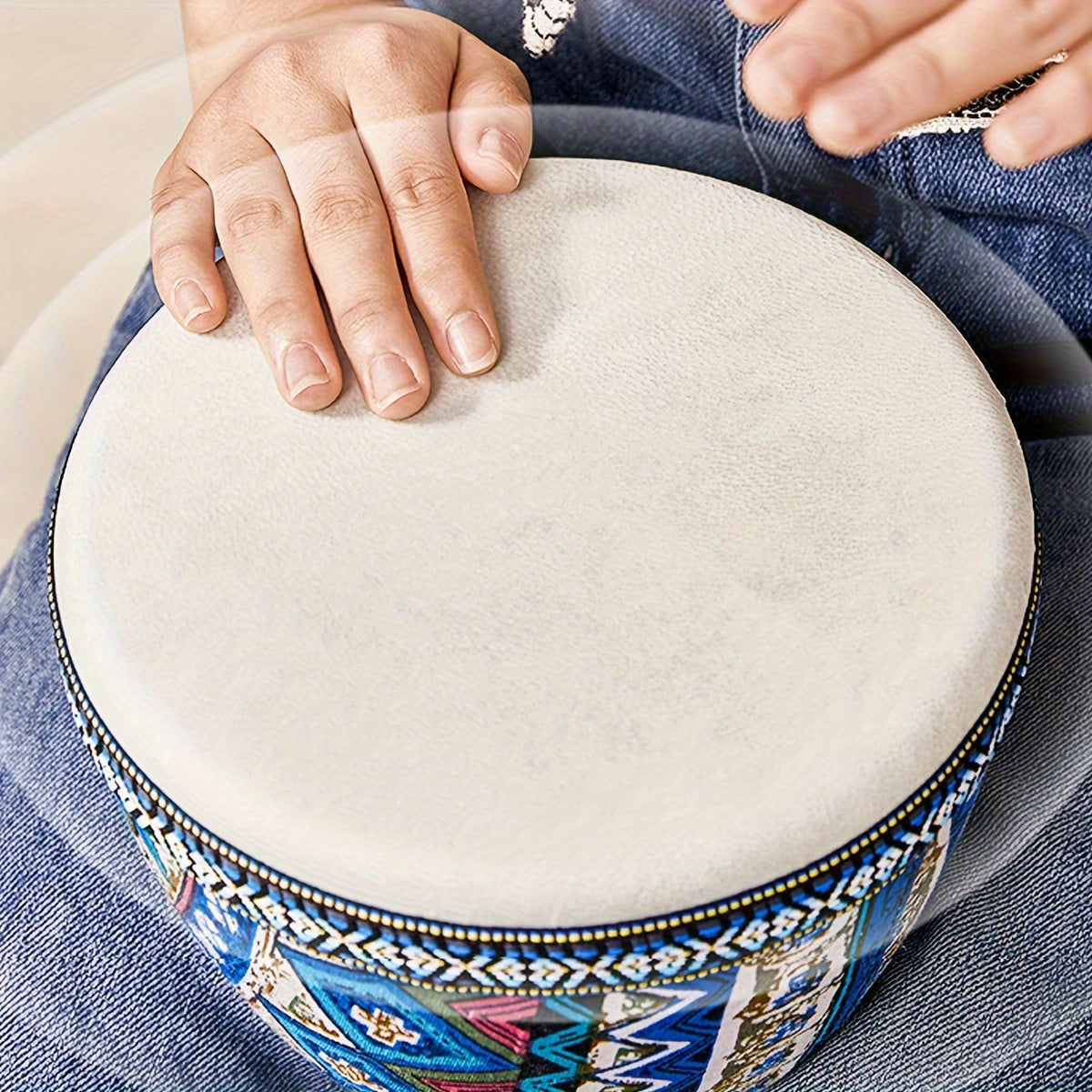 African Drum 8", Professional Play Tambourine