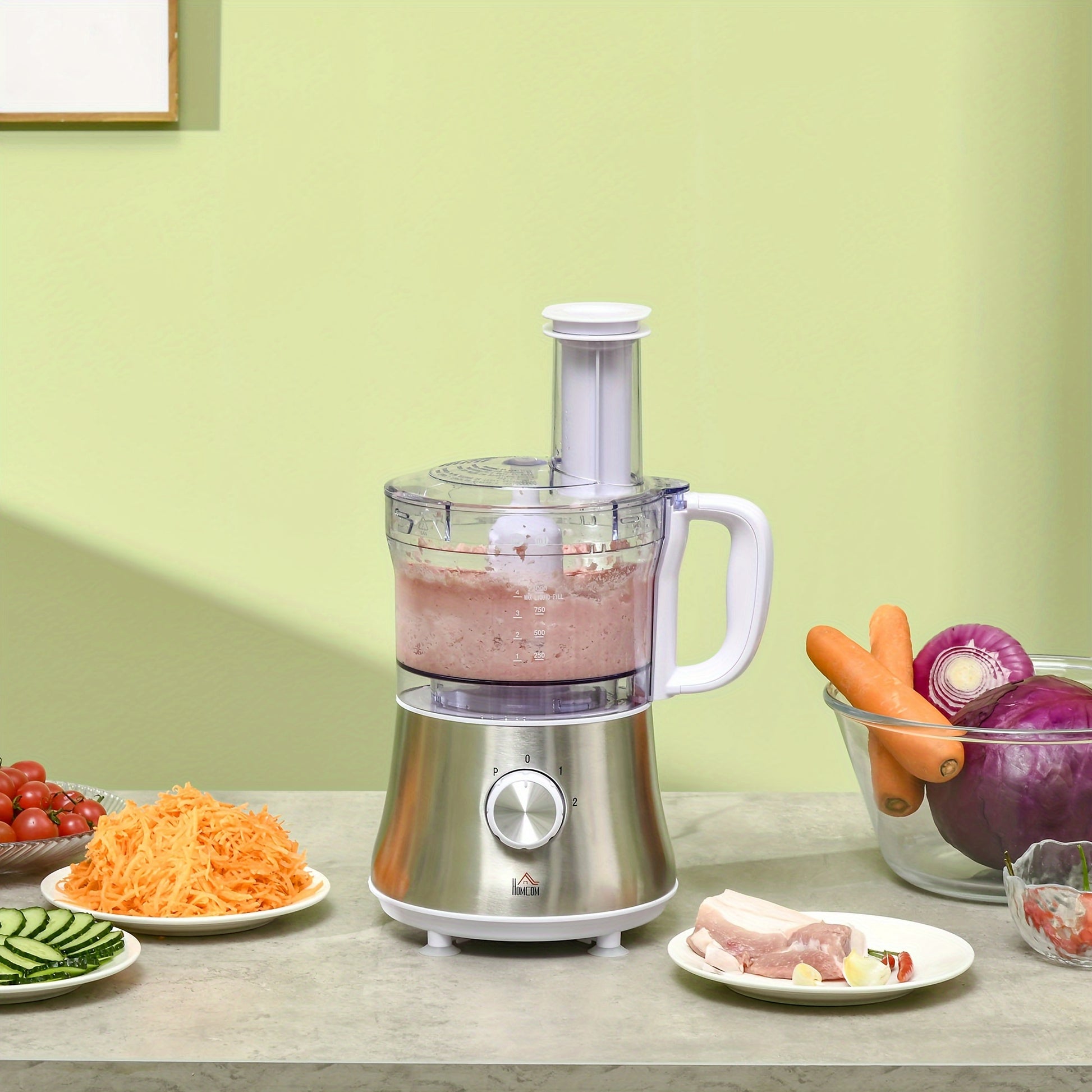 HOMCOM 2 in 1 Blender - Heidi Ho Your Wellness Pro