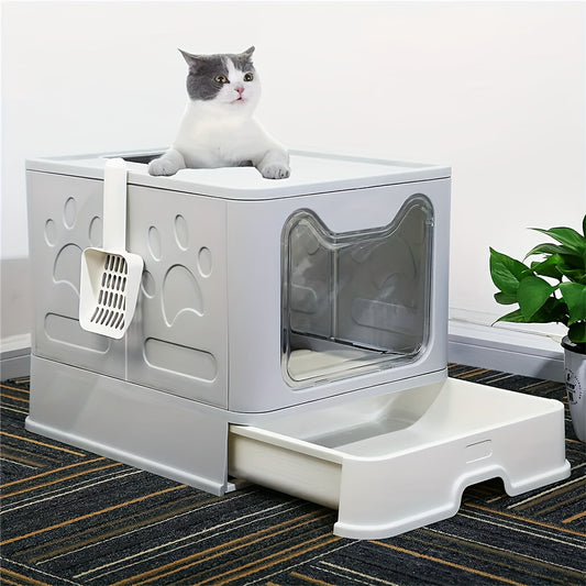 Foldable Cat Litter Box No Smell