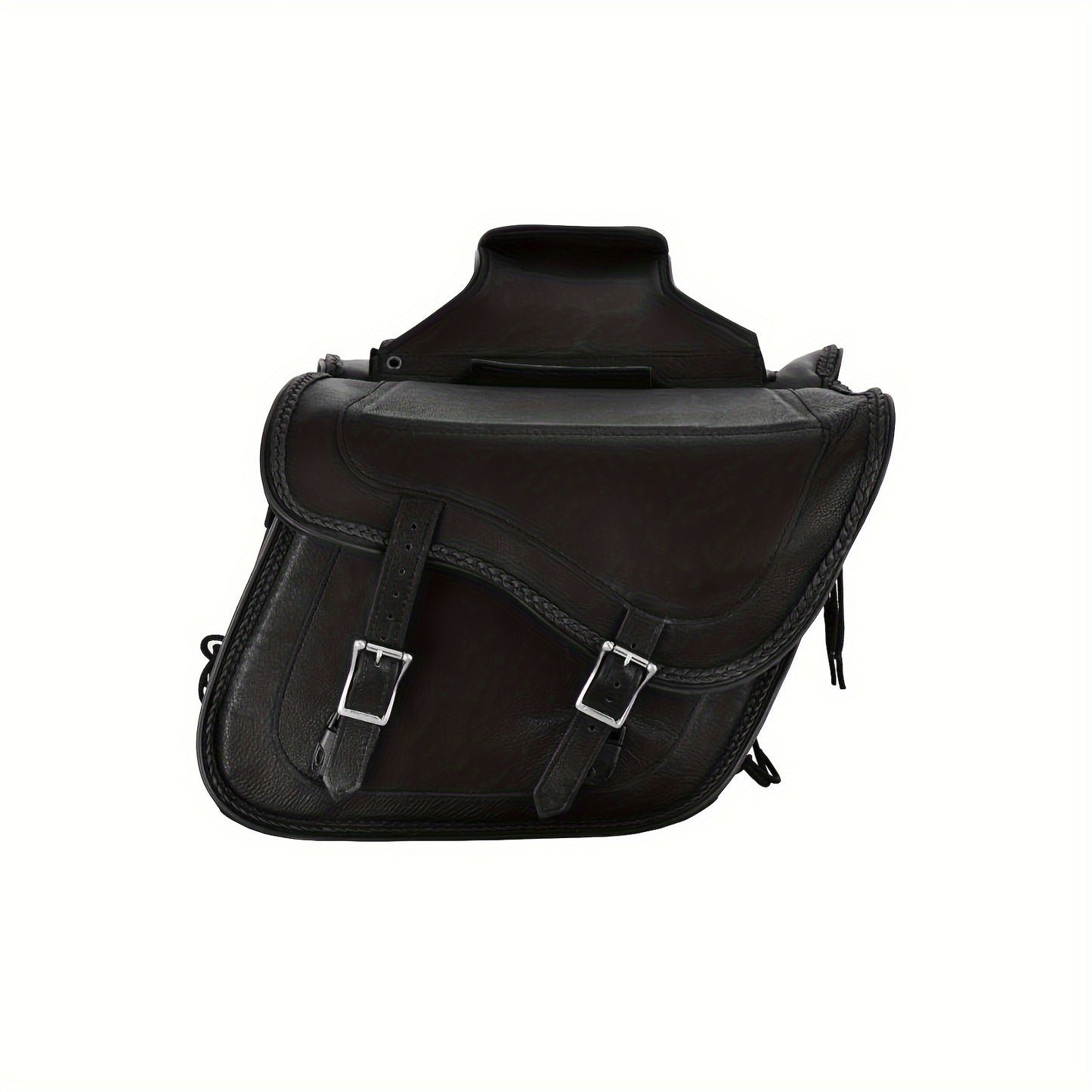 Motorcycle Saddle Bags Synthetic Leather