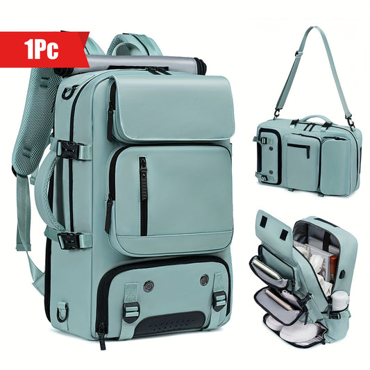 1pc Extra-Large Capacity Waterproof Laptop Backpack