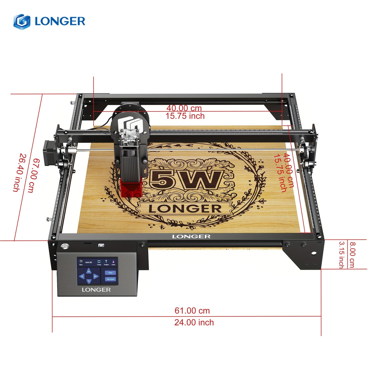 Longer RAY5 Laser Engraver