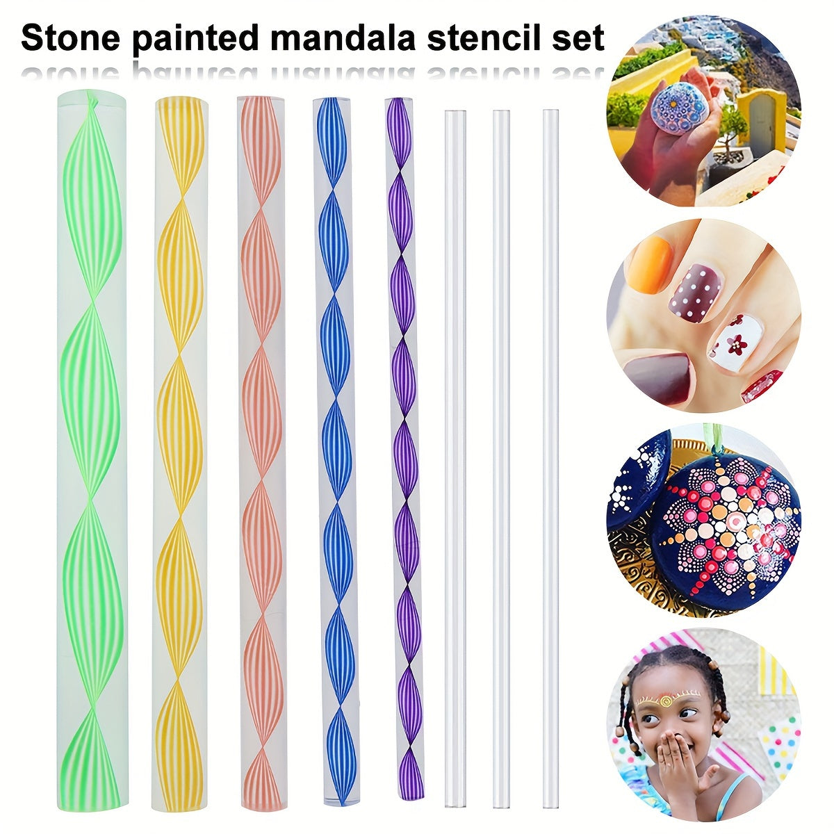 Mandala Dotting Tools Rock Painting Kits - Heidi Ho Your Wellness Pro