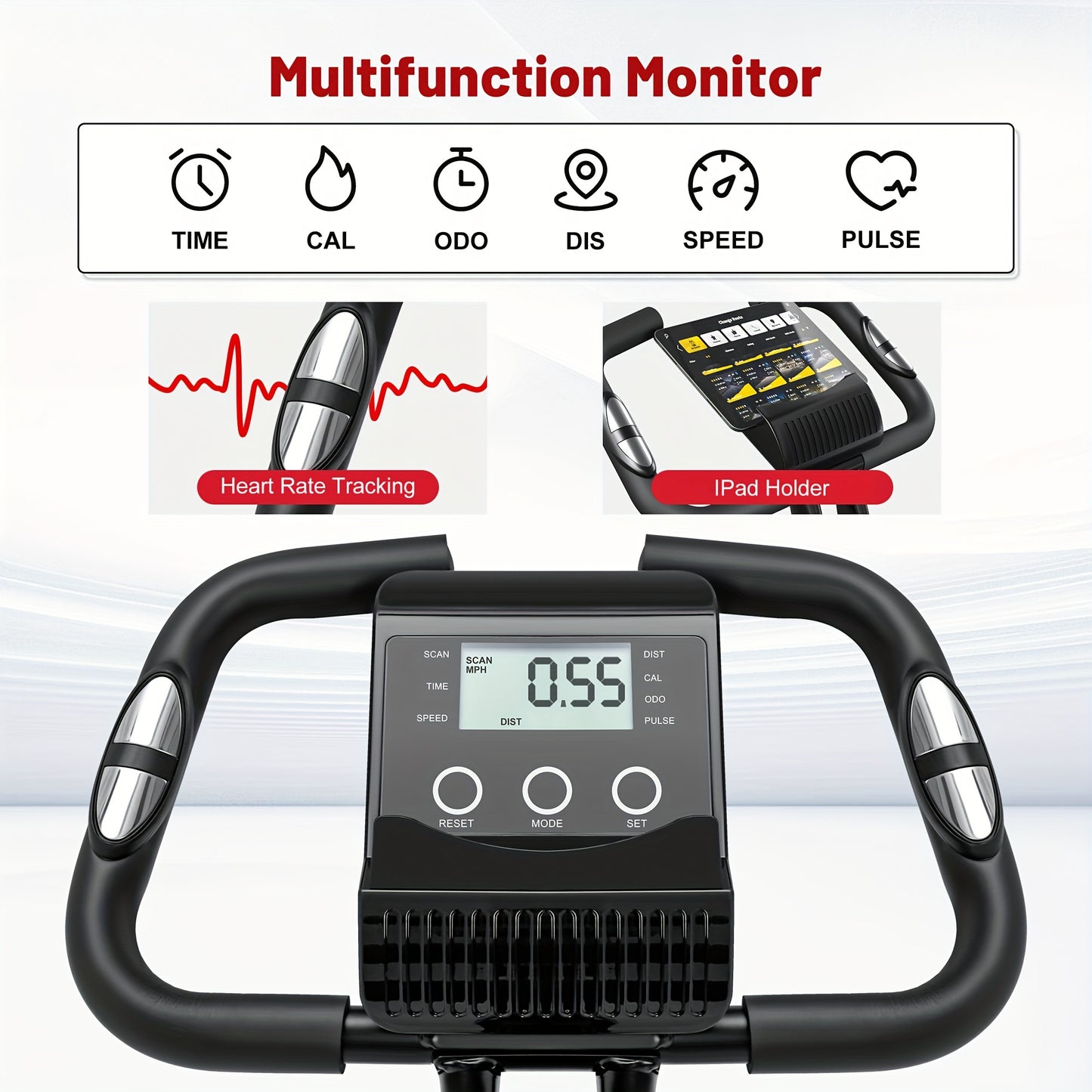 4 in 1 Multi-Functional Trainer with 16-Level Resistance