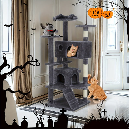 Baby wag Pet 54'' Multi-Level Cat Tree Tower