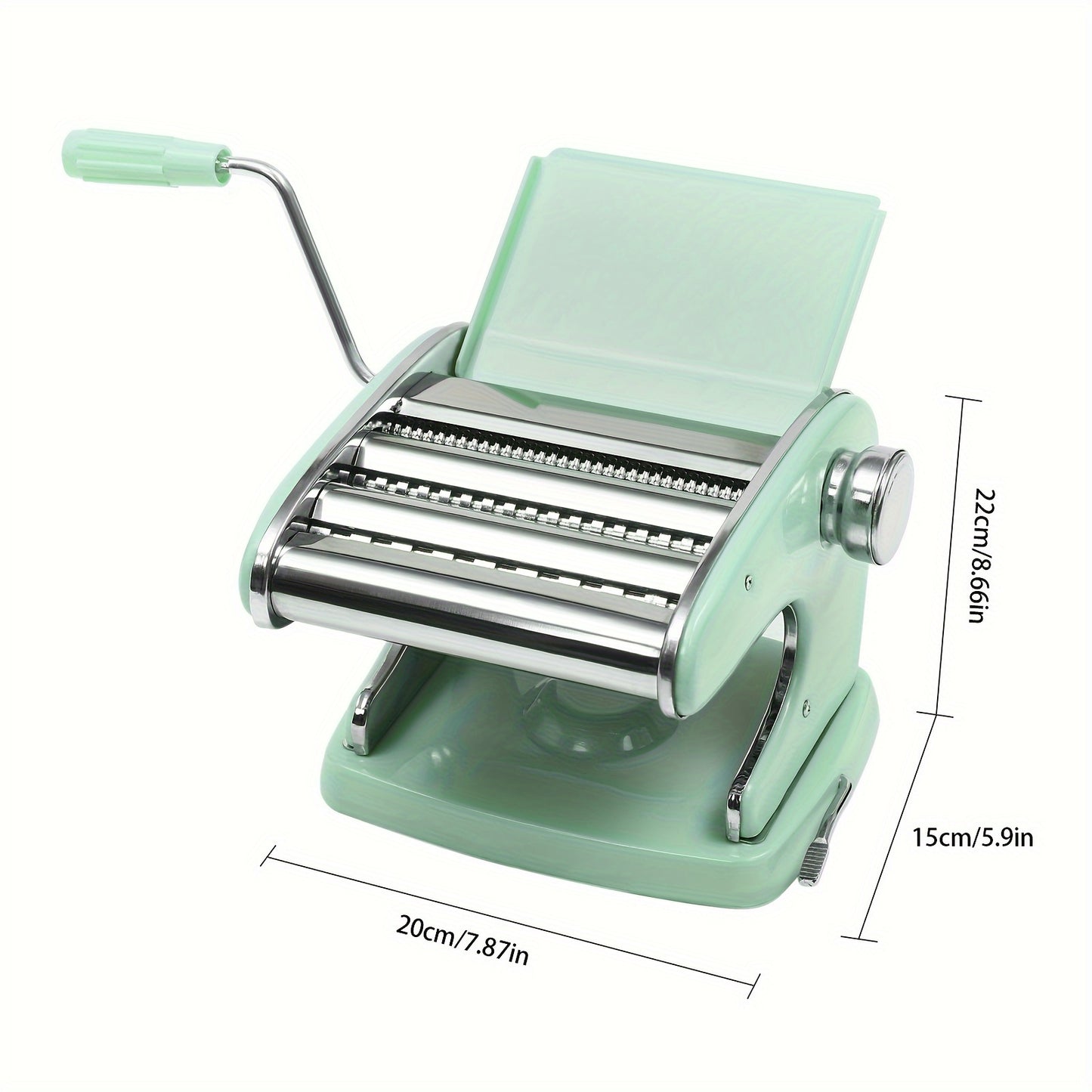 Pasta Maker Machine, With 6 Adjustable Thickness Settings