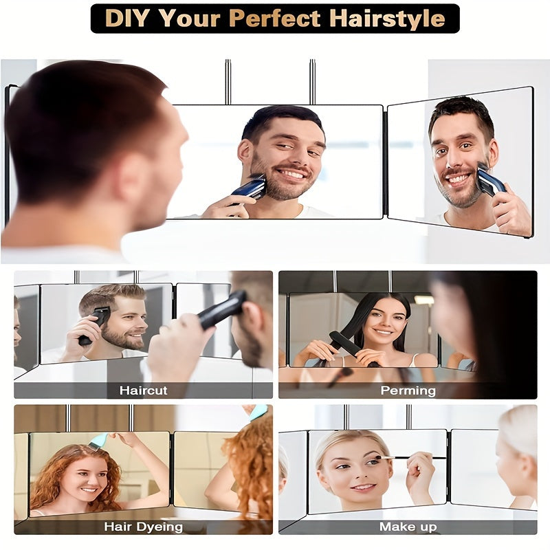 3 Way Mirror for Self Hair Cutting