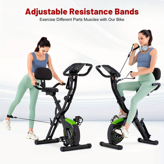 4 in 1 Multi-Functional Trainer with 16-Level Resistance