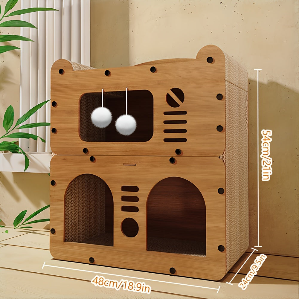 Deluxe Cat Scratching Board Cat Nest