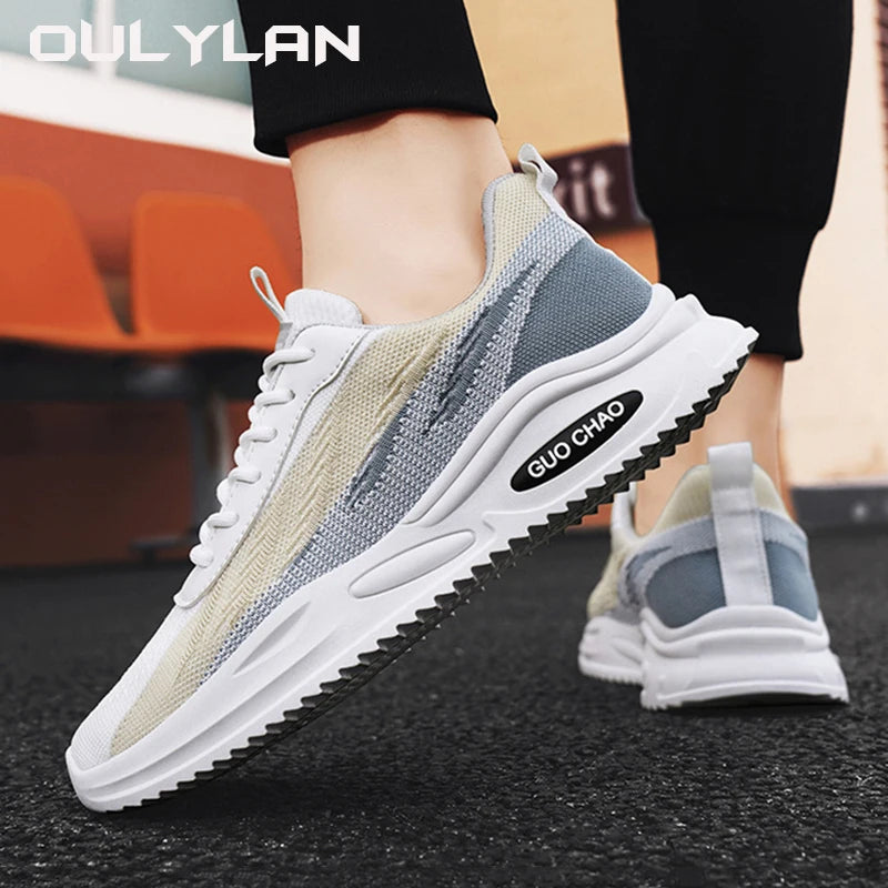 2024 Men's Running Sneakers Summer Breathable Shoes for Sports Anti slip Soft Sole Fitness Training Shoes Casual Mesh Shoes - Heidi Ho Your Wellness Pro