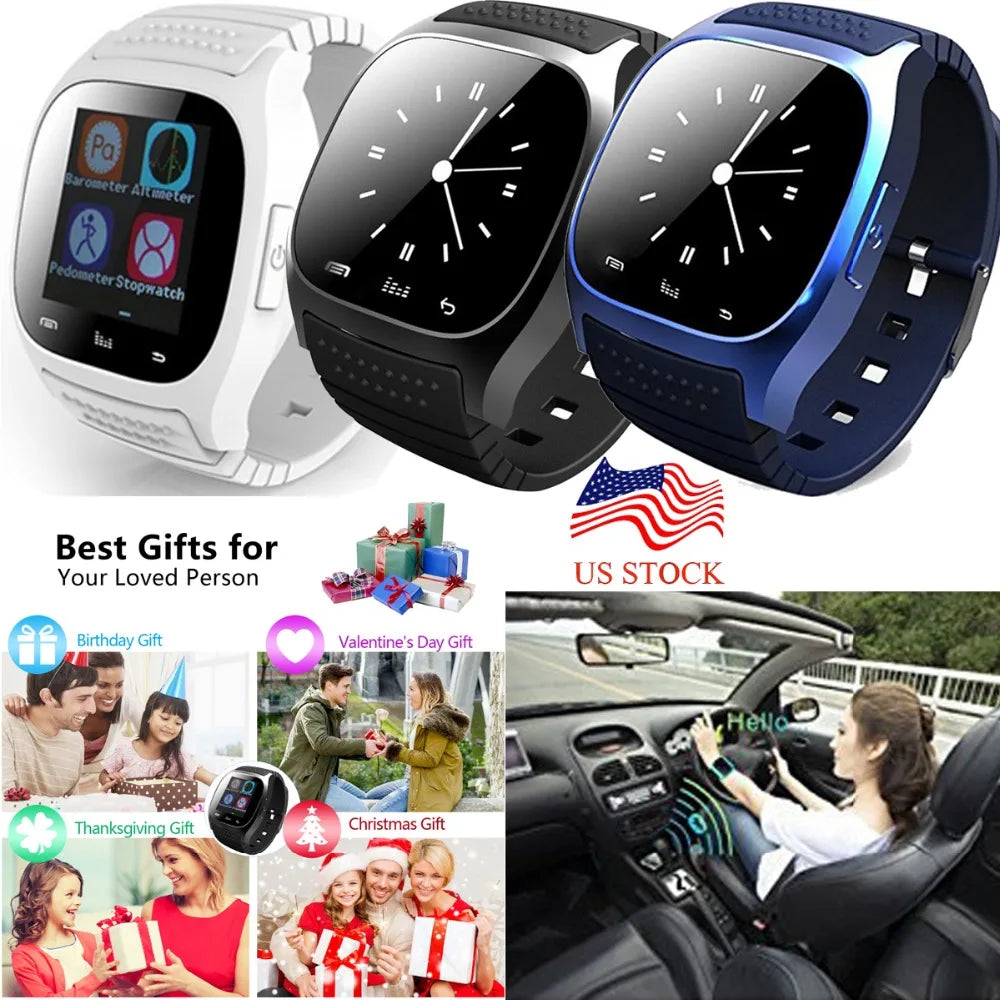 Bluetooth Wrist Smart Watch Phone Mate - Heidi Ho Your Wellness Pro