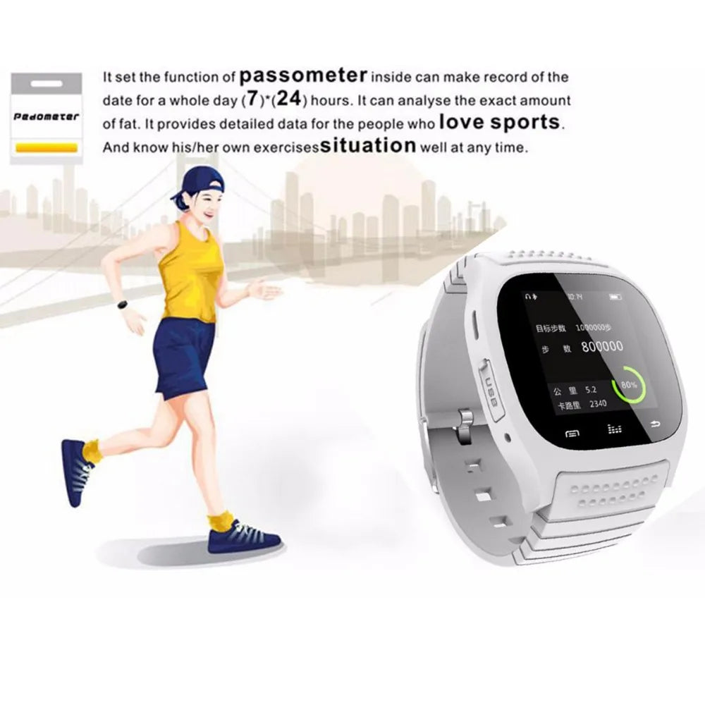 Bluetooth Wrist Smart Watch Phone Mate - Heidi Ho Your Wellness Pro