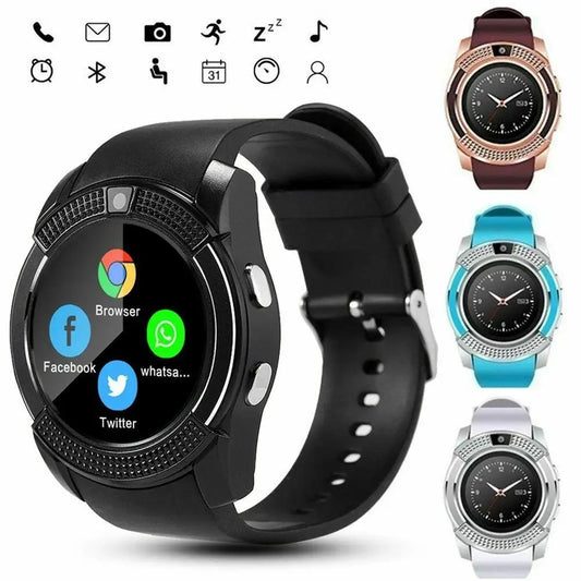 Men Sport Smart Watch Fitness Android - Heidi Ho Your Wellness Pro