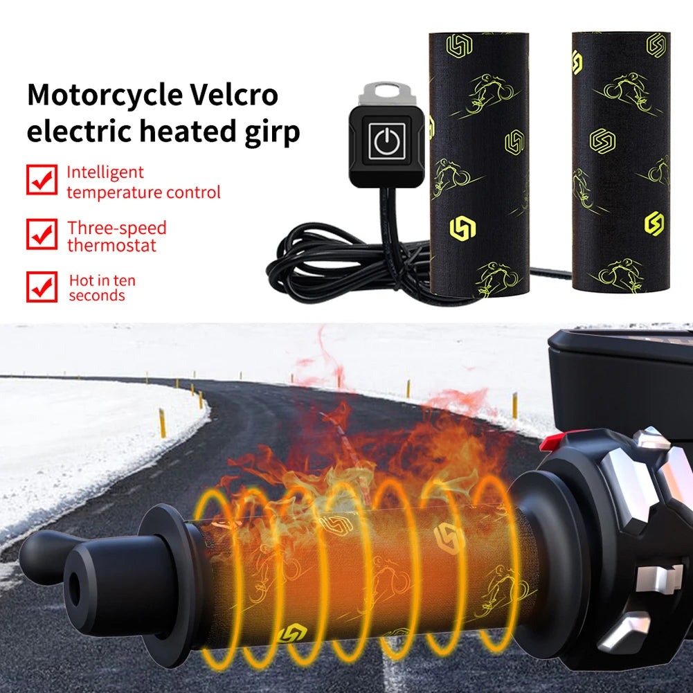 New Motorcycle Hand Heated Grips - Heidi Ho Your Wellness Pro