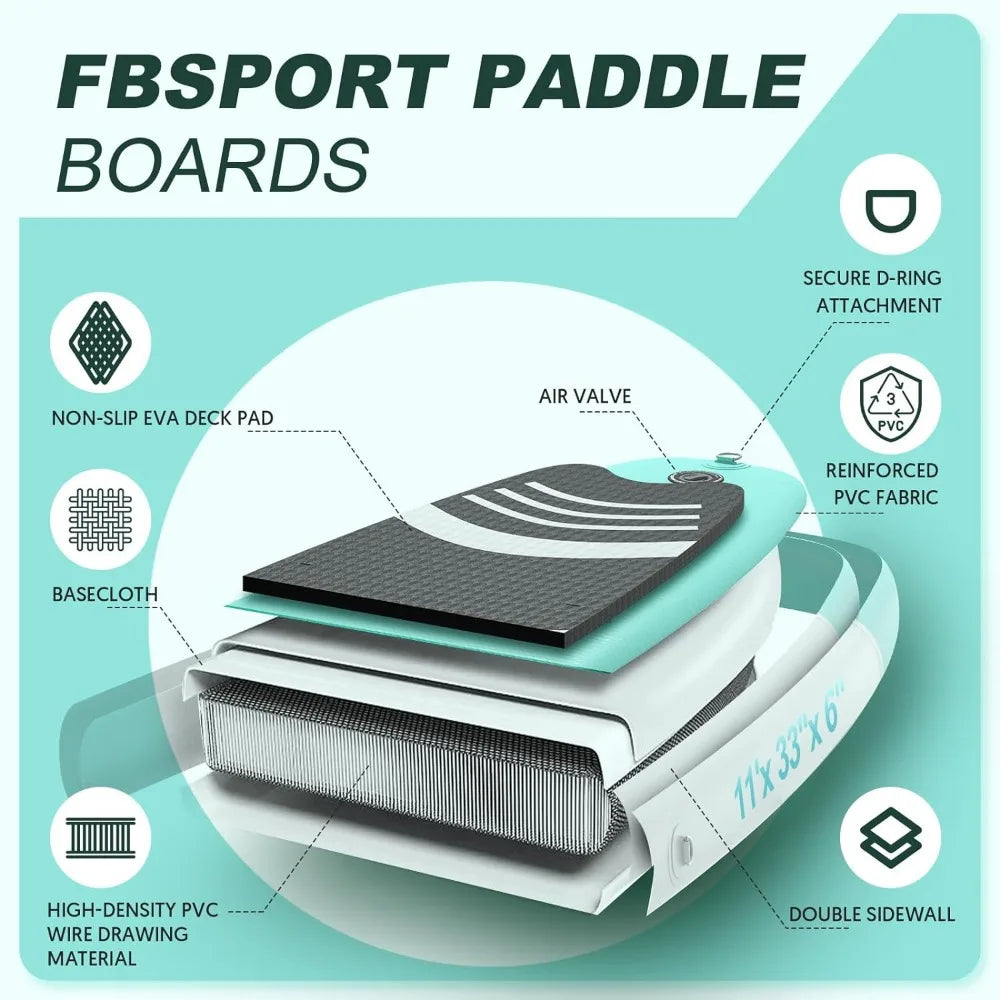 11' Premium Stand Up Paddle Board - Heidi Ho Your Wellness Pro