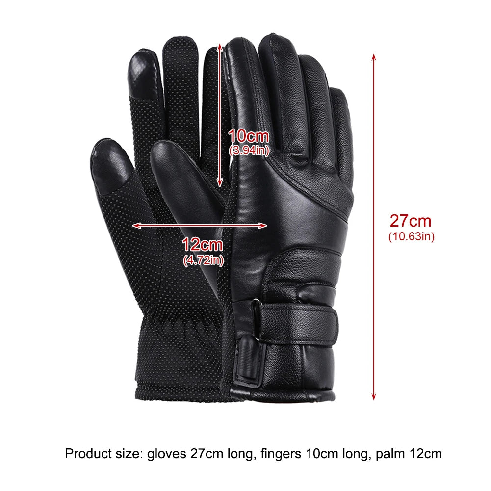 Thermal Windproof Bike Gloves 12V. - Heidi Ho Your Wellness Pro