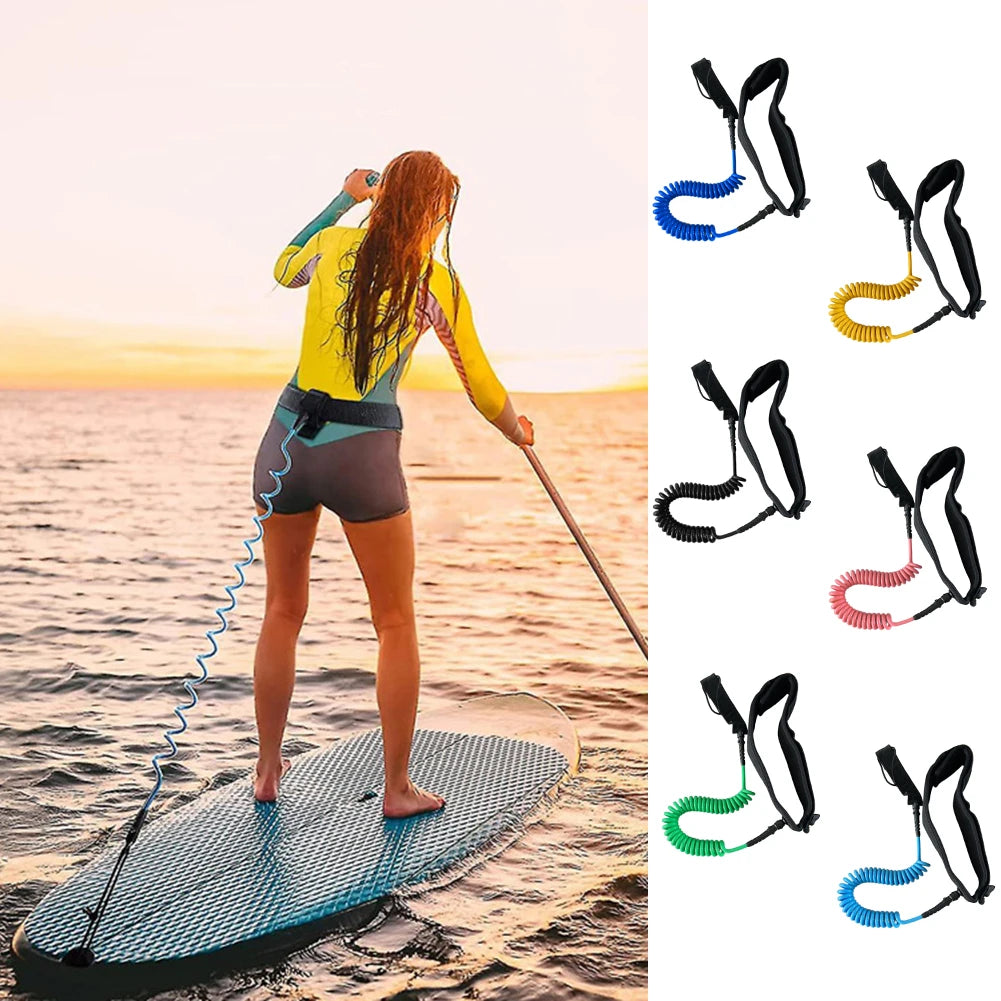 Surfboard Leash Maximum Tensile Length - Heidi Ho Your Wellness Pro