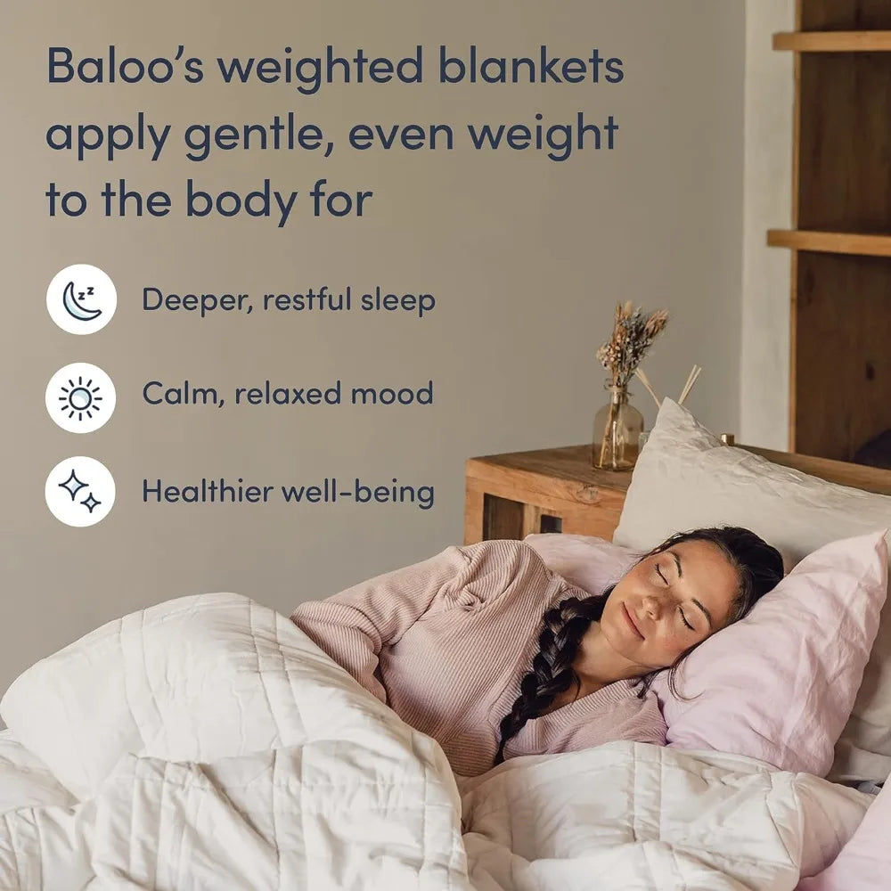 Weighted Blanket Throw Size - Heidi Ho Your Wellness Pro