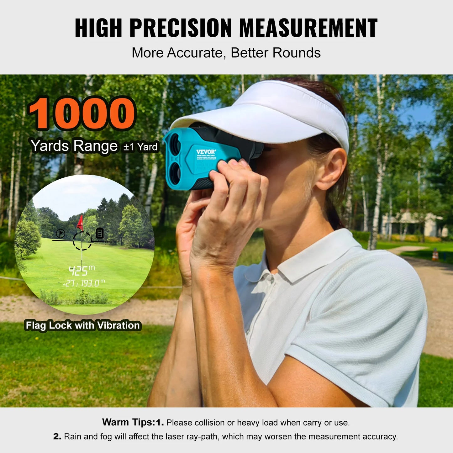 VEVOR Golf Rangefinder 900/1000 Yards Laser . - Heidi Ho Your Wellness Pro