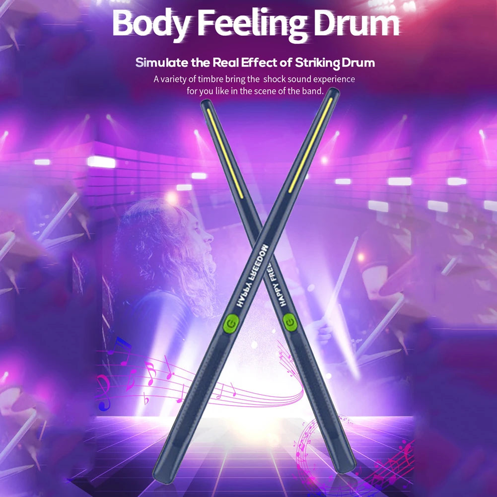 Virtual Air Drum Set Portable Electronic. - Heidi Ho Your Wellness Pro