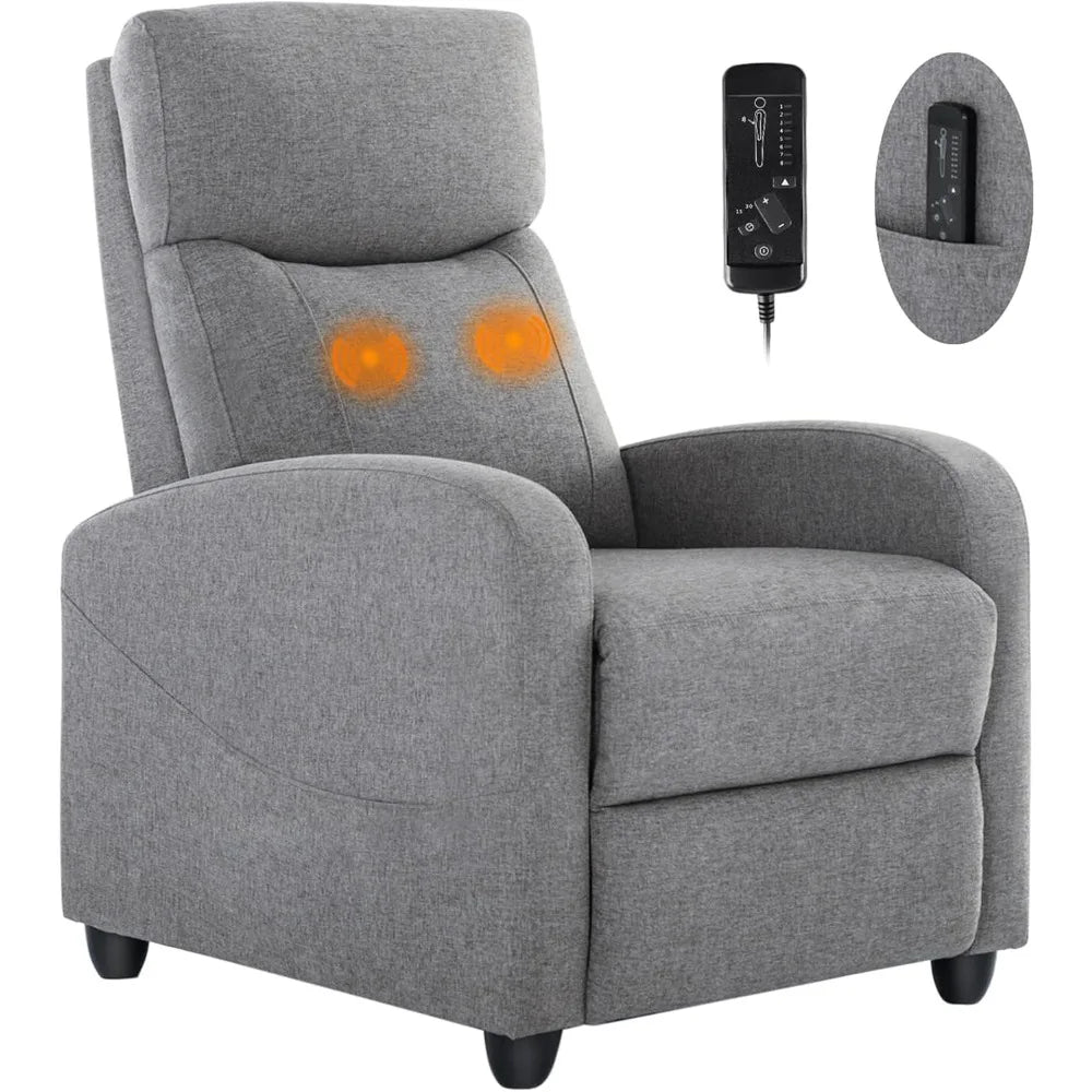 Recliner Chair for Adults with Lumbar Support - Heidi Ho Your Wellness Pro