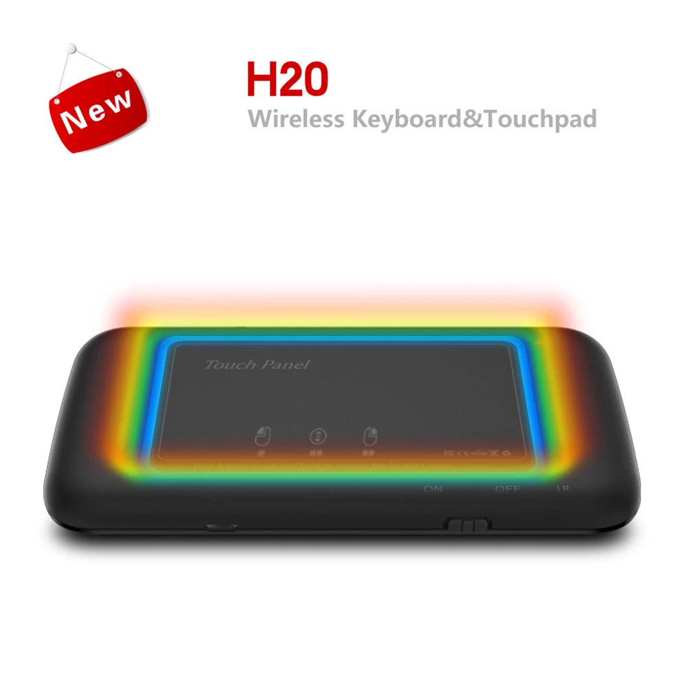 H20 Mini Full Touch Screen 2.4GHz Air Mouse - Heidi Ho Your Wellness Pro