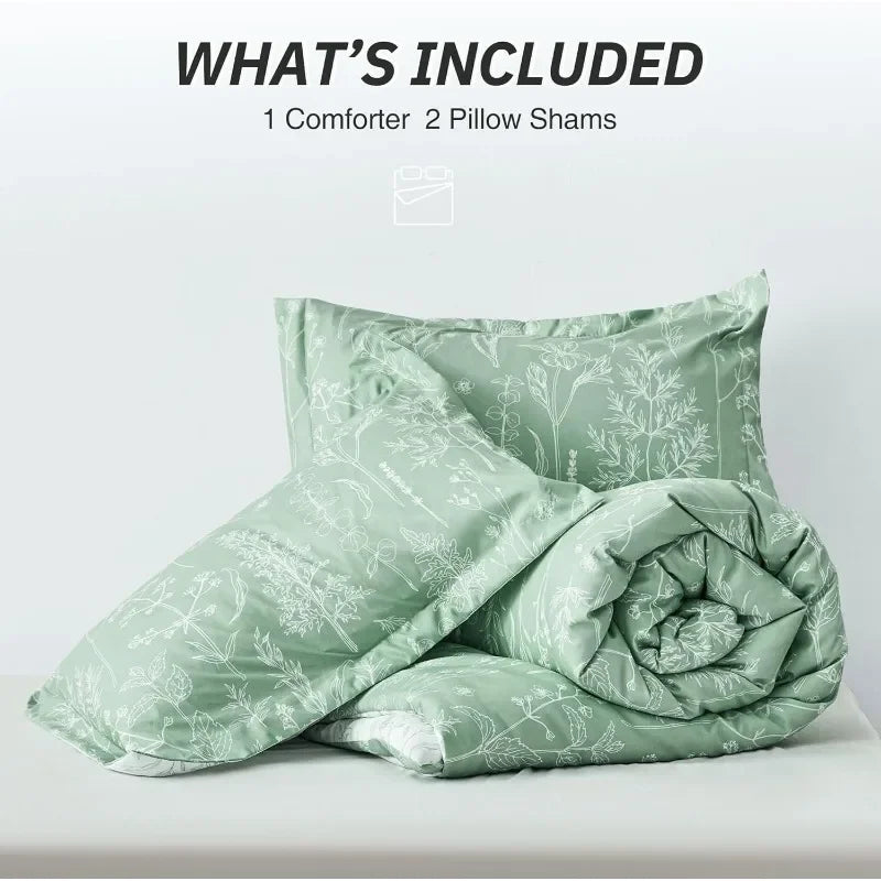 3 count Cute Floral Bedding Sets for All Seasons - Heidi Ho Your Wellness Pro