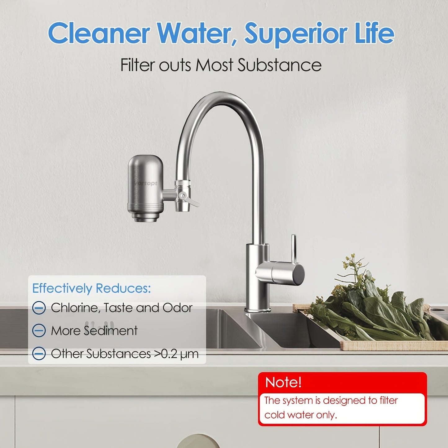 Home Faucet Water Purifier Food Grade