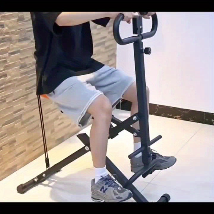 Foldable Home Gym Squat Machine Trainer