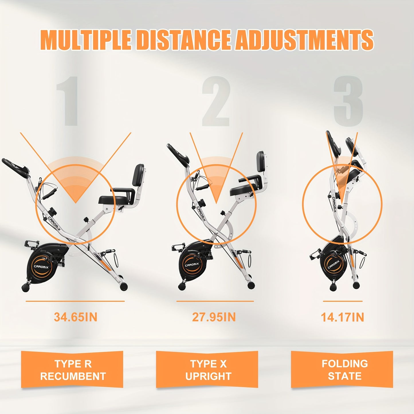 4 in 1 Multi-Functional Trainer with 16-Level Resistance