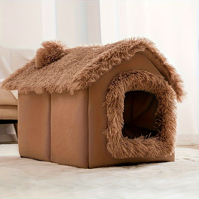 1pc Cozy Pet House Bed - Heidi Ho Your Wellness Pro