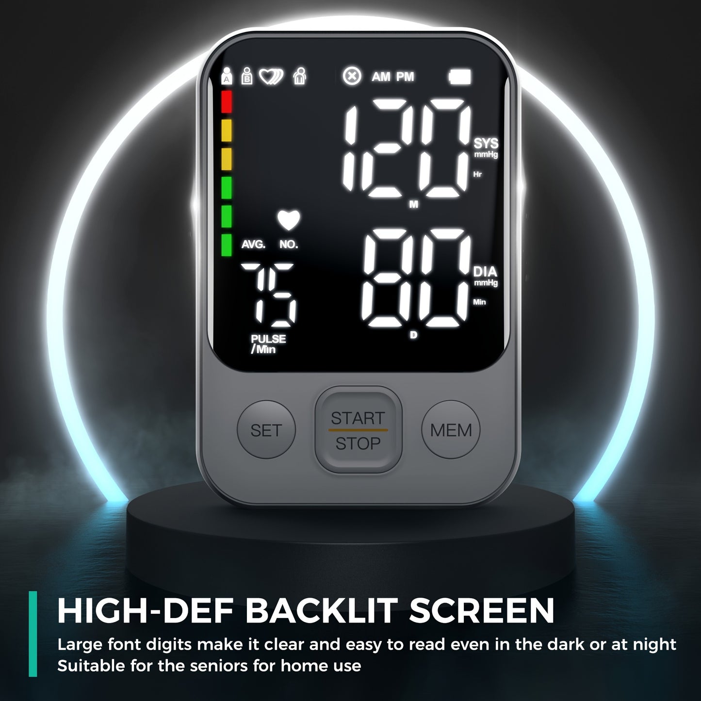 Blood Pressure Monitor Accurate Digital