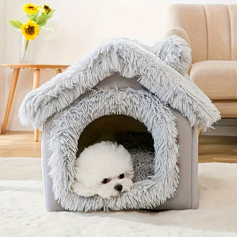 1pc Cozy Pet House Bed - Heidi Ho Your Wellness Pro