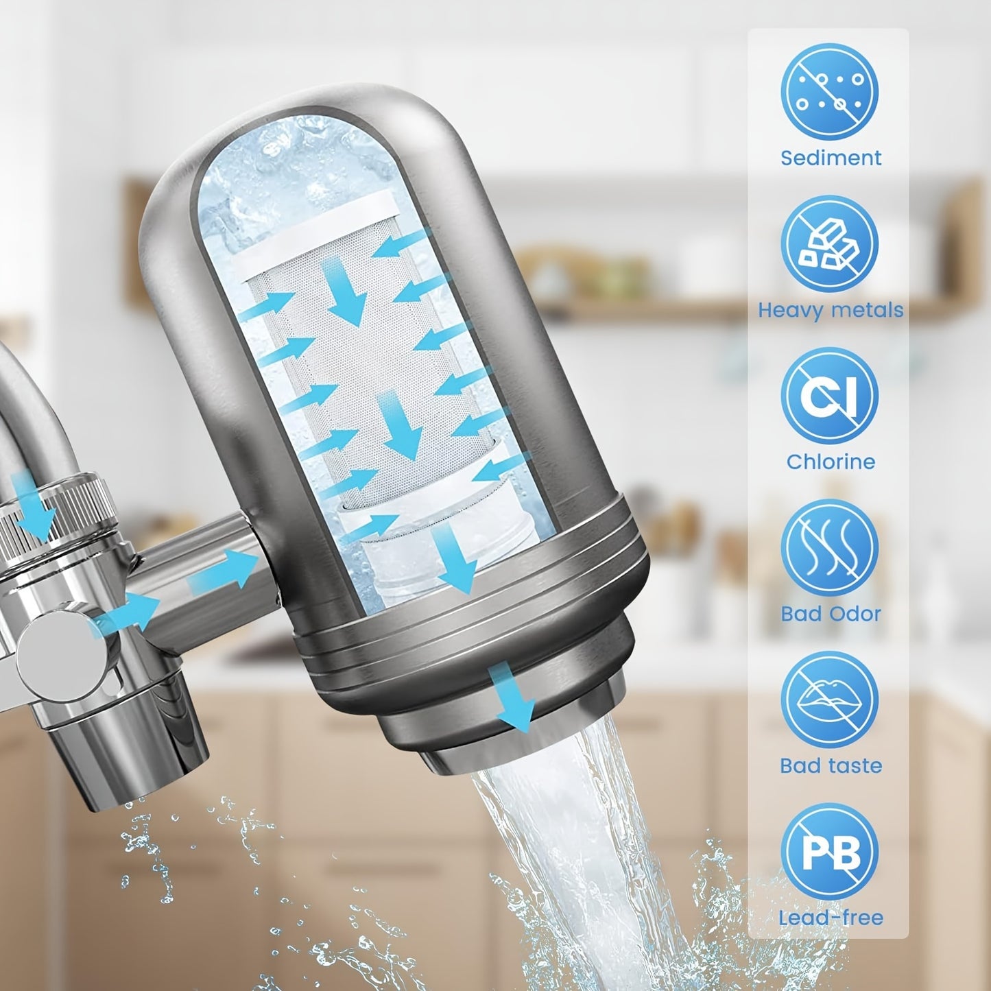 Home Faucet Water Purifier Food Grade