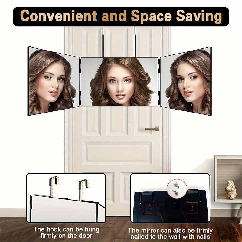 3 Way Mirror for Self Hair Cutting